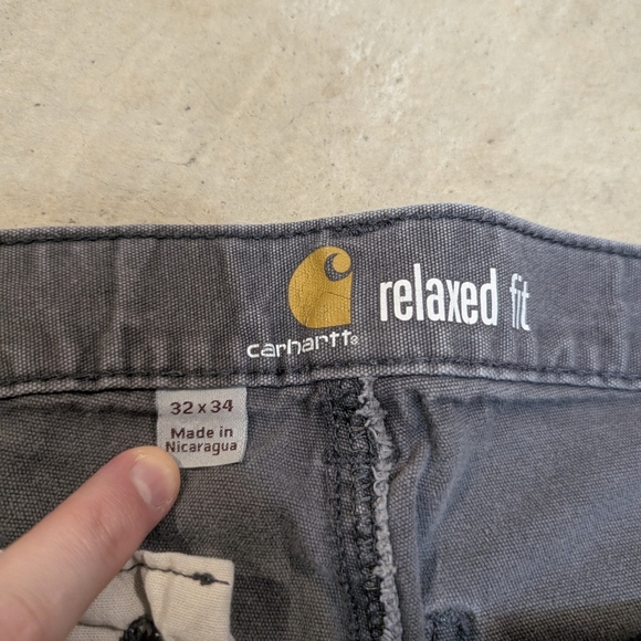 Carhartt Double Knee Pants Men's 32x32 Workwear - Picture 3 of 7